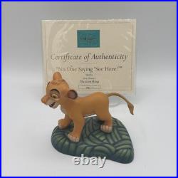 WDCC Lion King The Watering Hole Simba, Nala, Zazu Limited Edition 508/1994