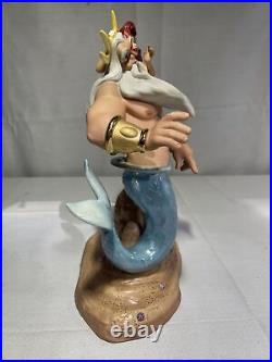WDCC Little Mermaid 15th Anniversary Ariel & King Triton Morning Daddy! #1642
