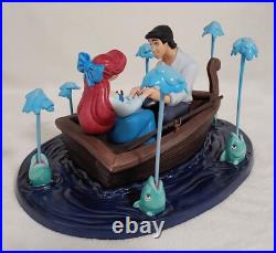 WDCC Little Mermaid Ariel & Eric Kiss the Girl Walt Disney figurine +Box/Coa