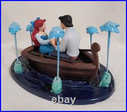 WDCC Little Mermaid Ariel & Eric Kiss the Girl Walt Disney figurine +Box/Coa