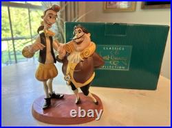 WDCC Lumiere + Cogsworth The Curse is Broken Beauty and the Beast BOX + COA