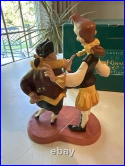 WDCC Lumiere + Cogsworth The Curse is Broken Beauty and the Beast BOX + COA