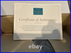 WDCC Lumiere + Cogsworth The Curse is Broken Beauty and the Beast BOX + COA