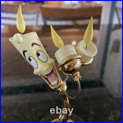 WDCC Lumiere Vive L'Amour! Disney's Beauty and the Beast Figurine NEW with COA