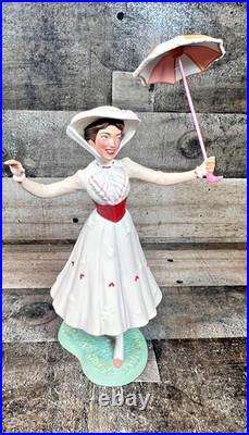 WDCC MARY POPPINS COMPLETE SET of 6 with BOXES and COA EUC Displayed only