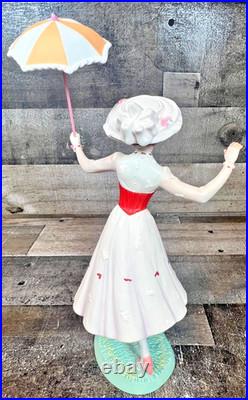 WDCC MARY POPPINS COMPLETE SET of 6 with BOXES and COA EUC Displayed only