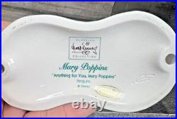 WDCC MARY POPPINS COMPLETE SET of 6 with BOXES and COA EUC Displayed only