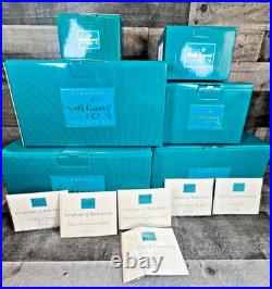 WDCC MARY POPPINS COMPLETE SET of 6 with BOXES and COA EUC Displayed only