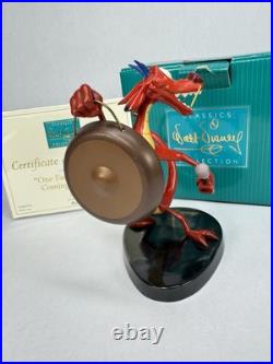 WDCC MULAN MUSHU ONE FAMILY REUNION COMING RIGHT UP Mint In Box With COA