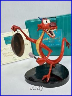 WDCC MULAN MUSHU ONE FAMILY REUNION COMING RIGHT UP Mint In Box With COA