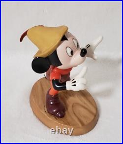 WDCC Mickey And The Beanstalk Shhh! Walt Disney Classics Figurine +Box/Coa MINT