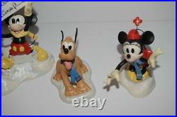 WDCC Mickey Mouse, Donald Duck, Minnie Mouse & Pluto Merry Messengers (#69)