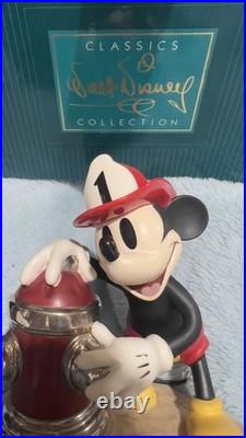 WDCC Mickey Mouse Fireman to the Rescue Figurine-Walt Disney classics Collection