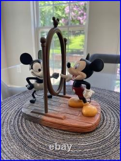 WDCC Mickey Mouse Then and Now 75th Anniversary with No Box or COA