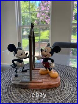WDCC Mickey Mouse Then and Now 75th Anniversary with No Box or COA