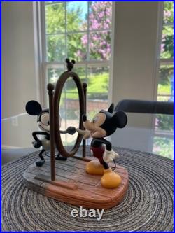 WDCC Mickey Mouse Then and Now 75th Anniversary with No Box or COA