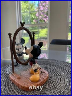 WDCC Mickey Mouse Then and Now 75th Anniversary with No Box or COA