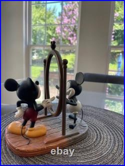 WDCC Mickey Mouse Then and Now 75th Anniversary with No Box or COA