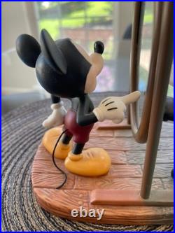 WDCC Mickey Mouse Then and Now 75th Anniversary with No Box or COA