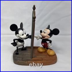 WDCC Mickey Mouse Then and Now with box and COA