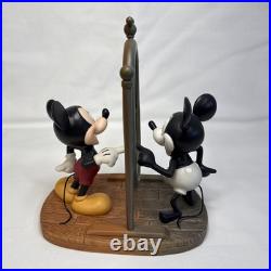 WDCC Mickey Mouse Then and Now with box and COA