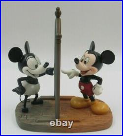 WDCC Mickey Then & Now Mickey Mouse from Plane Crazy and Runaway Brain Box COA