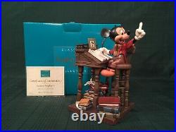 WDCC Mickey's Christmas Carol Mickey Mouse Earnest Employee + Box & COA
