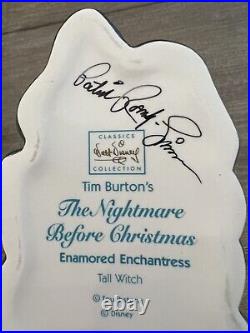 WDCC Nightmare Before Christmas Witches Enamored Enchantresses COA signed
