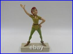 WDCC Off to Neverland Peter Pan from Disney's Peter Pan in Box COA READ