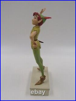 WDCC Off to Neverland Peter Pan from Disney's Peter Pan in Box COA READ