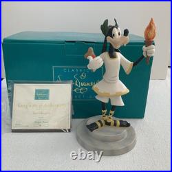 WDCC Olympic Champ's Goofy Torchbearer N. L. E