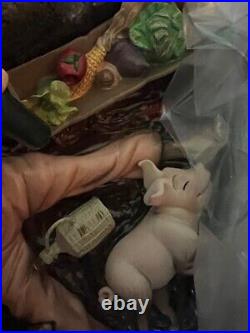 WDCC PIRATES OF THE CARIBBEAN with Pigs Drink Up Me'Earties Box & COA Disney LE