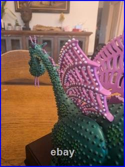 WDCC Pete's Dragon Elliott Main Street Electrical Parade Figurine Box COA Lanter