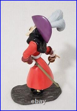 WDCC Peter Pan Captain Hook Silver-Tongued Scoundrel Disney Figurine RARE-MINT