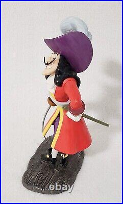WDCC Peter Pan Captain Hook Silver-Tongued Scoundrel Disney Figurine RARE-MINT