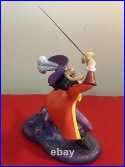 WDCC Peter Pan I've Got You This Time Captain Hook Figurine with Box & COA