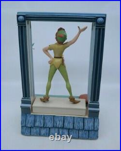 WDCC Peter Pan OFF TO NEVER LAND Peter Pan & Window MIB with COA