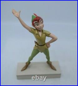 WDCC Peter Pan OFF TO NEVER LAND Peter Pan & Window MIB with COA