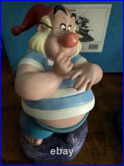 WDCC Peter Pan Set Tinker Bell Hook Smee Opening Title Disney COA Boxes Lot of 5