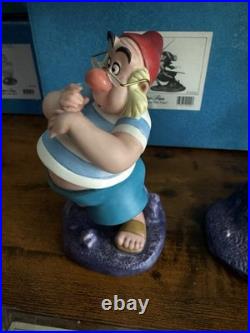 WDCC Peter Pan Set Tinker Bell Hook Smee Opening Title Disney COA Boxes Lot of 5