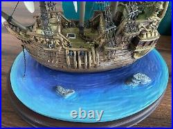 WDCC Peter Pan THE JOLLY ROGER Enchanted Places BIG Figurine With Captain Hook
