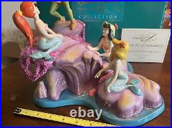 WDCC Peter Pan and the Mermaids Spinning a Spellbinding Story NIB