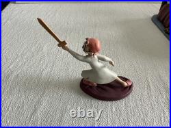 WDCC Peter Pan's John, Michael and Bed Base with WDCC Promo Postcards