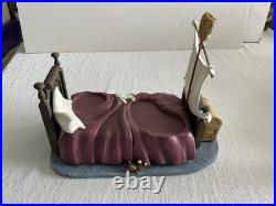 WDCC Peter Pan's John, Michael and Bed Base with WDCC Promo Postcards