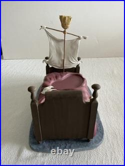 WDCC Peter Pan's John, Michael and Bed Base with WDCC Promo Postcards WDCC Peter Pan's John, Michael and Bed Base with WDCC Promo Postcards