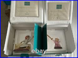 WDCC Peter Pan's John, Michael and Bed Base with WDCC Promo Postcards