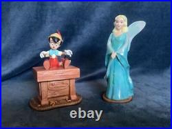 WDCC Pinocchio Blue Fairy & Pinocchio The Gift of Life is ThineFigurine WithCOA