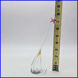 WDCC Pinocchio Blue Fairy Swarovski Crystal Magic Wand LE 1000 Disney Figurine WDCC Pinocchio Blue Fairy Swarovski Crystal Magic Wand LE 1000 Disney Figurine