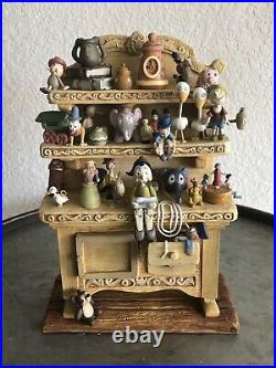 WDCC Pinocchio Geppetto's Toy Creations Hutch Figurine withBox Disney Classics