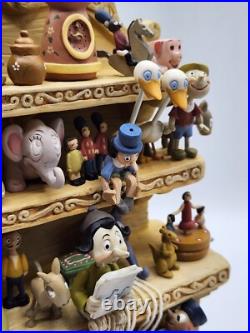 WDCC Pinocchio Geppetto's Toy Creations Hutch Workshop Figurine Box and COA
